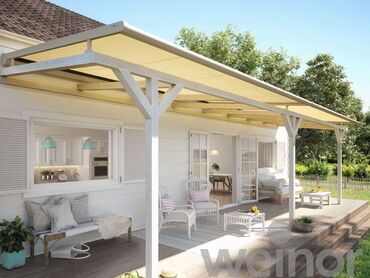 Sonnenschutz auf dem Terrassendach - Beschattung von außen - Aufglasmarkisen in Freiberg