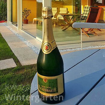 Geschafft - Fertigstellung des Kaltwintergartes mit rahmenloser Schiebe-Verglasung