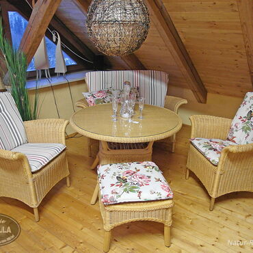 Wintergartenmöbel - Rattan Set - Sitzgruppen aus Naturrattan