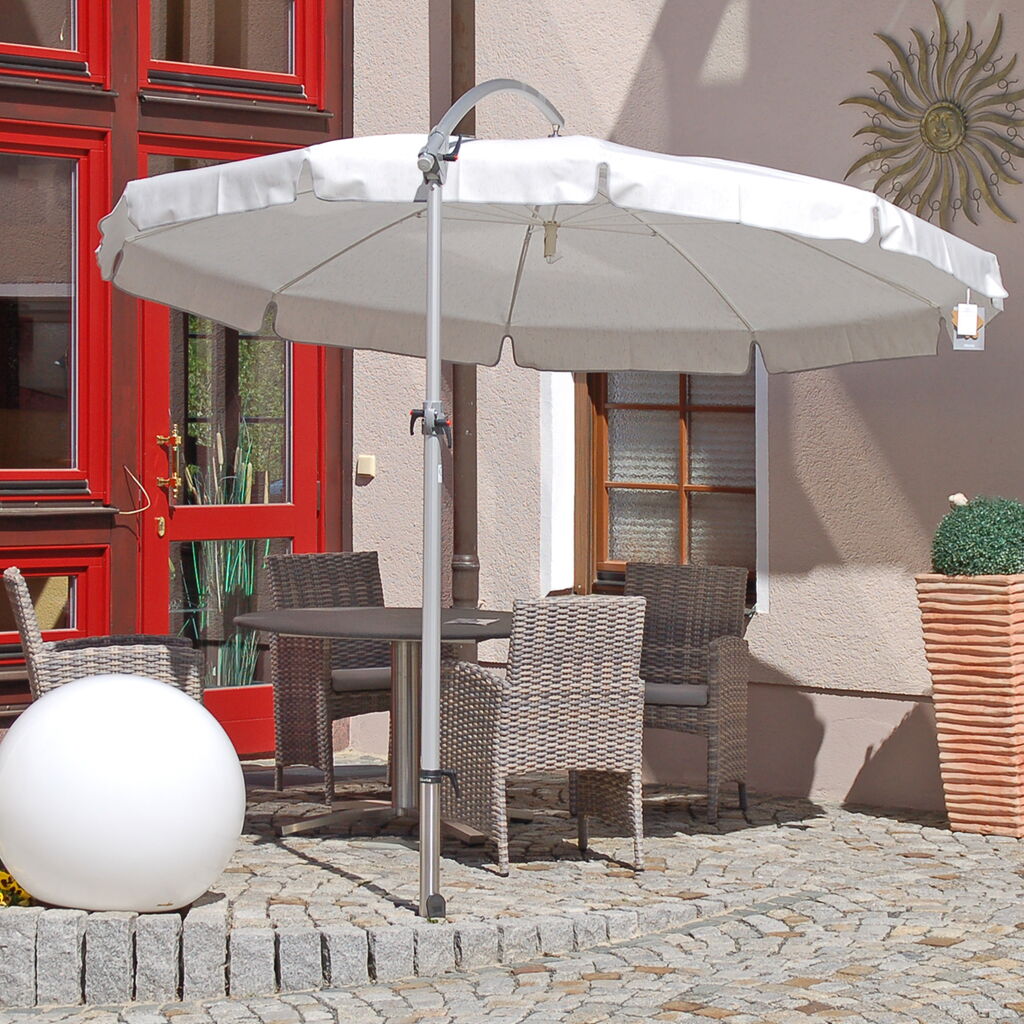 Seitenmastschirme von Glatz – im Volksmund auch Ampelschirme genannt