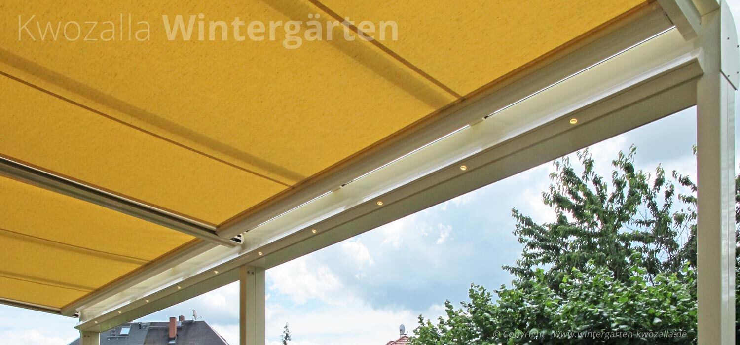 Terrassenüberdachung Sonnenschutz