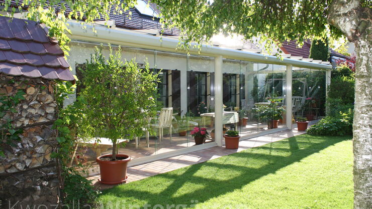 Große Terrassenüberdachung vom Spezialisten in Sachsen