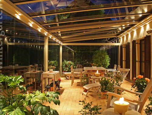 Ausstattung, Zubehör, Extras für moderne Wintergärten & Terrassenüberdachungen