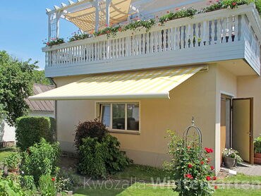 Terrassen-Markisen, Maßgefertigt  für die Außenbeschattung (elektrisch betrieben, wetterfest)