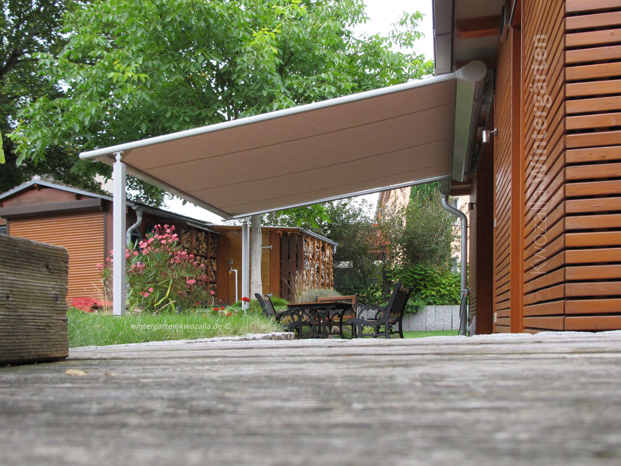 Die Pergola-Markise - Terrassenspaß bei fast jedem Wetter – egal ob bei Sonne, Wind oder Regen