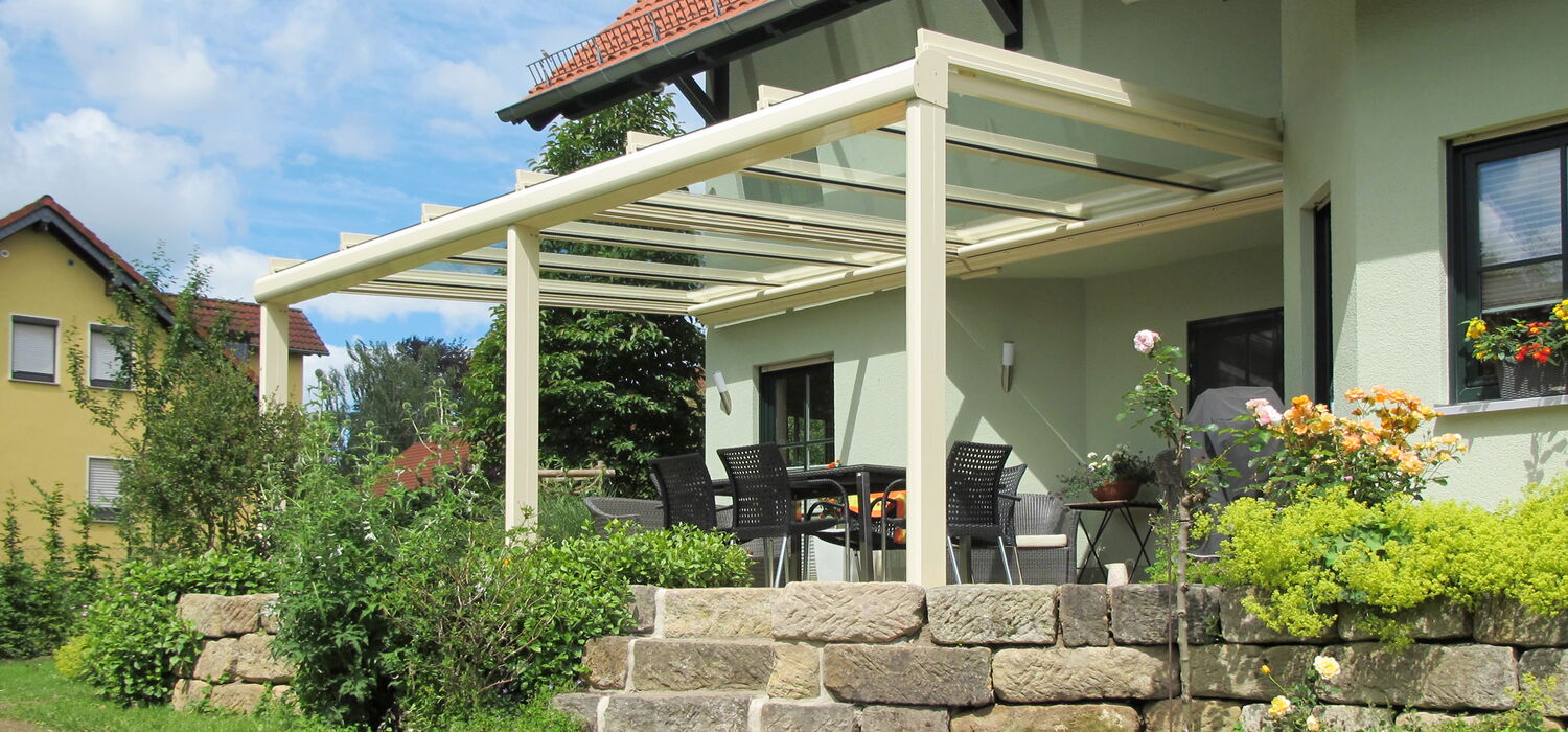Terrassenüberdachungen von Kwozalla in Sachsen - Made in Germany