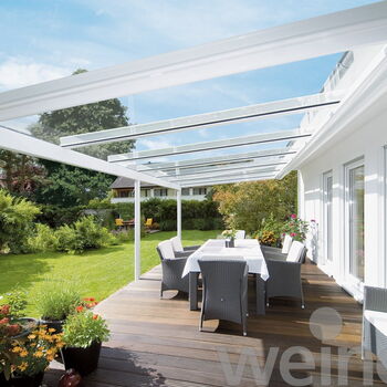 weinor | Terrassenueberdachung mit Sonnenschutz + LED Beleuchtung - Made in Germany